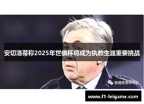 安切洛蒂称2025年世俱杯将成为执教生涯重要挑战 安切洛蒂称2025年世俱杯将成为执教生涯重要挑战